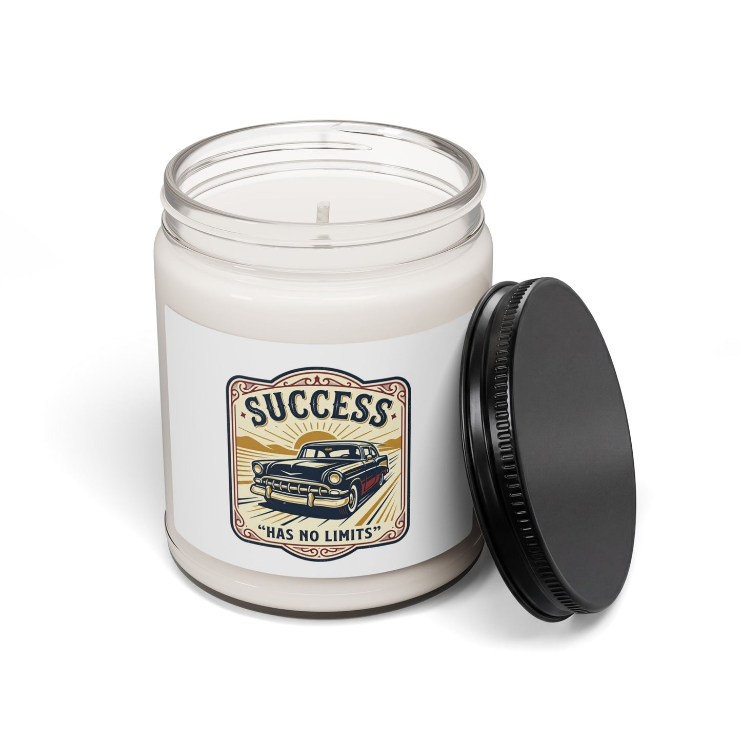 Vintage Roadtrip Success Candle | Rustic Western, Prairie Ranch Scented Soy Candle