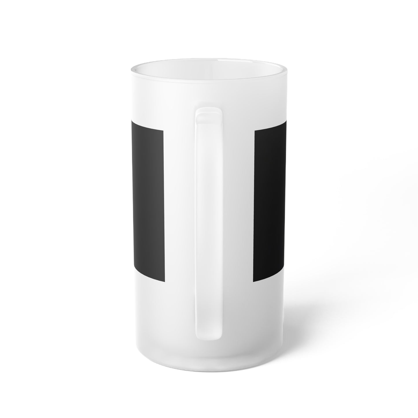 Frosted Glass Beer Mug - Fate Loves Fearless