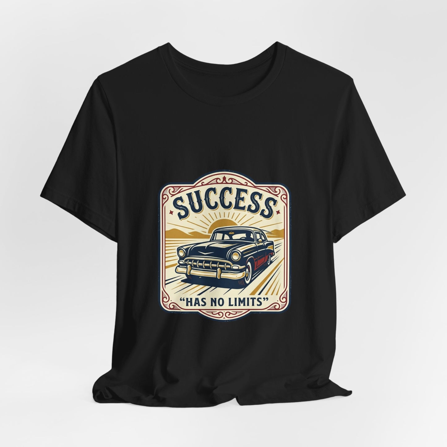 Vintage Car 'Success Has No Limits' Tee | Rustic Western, Prairie Graphic