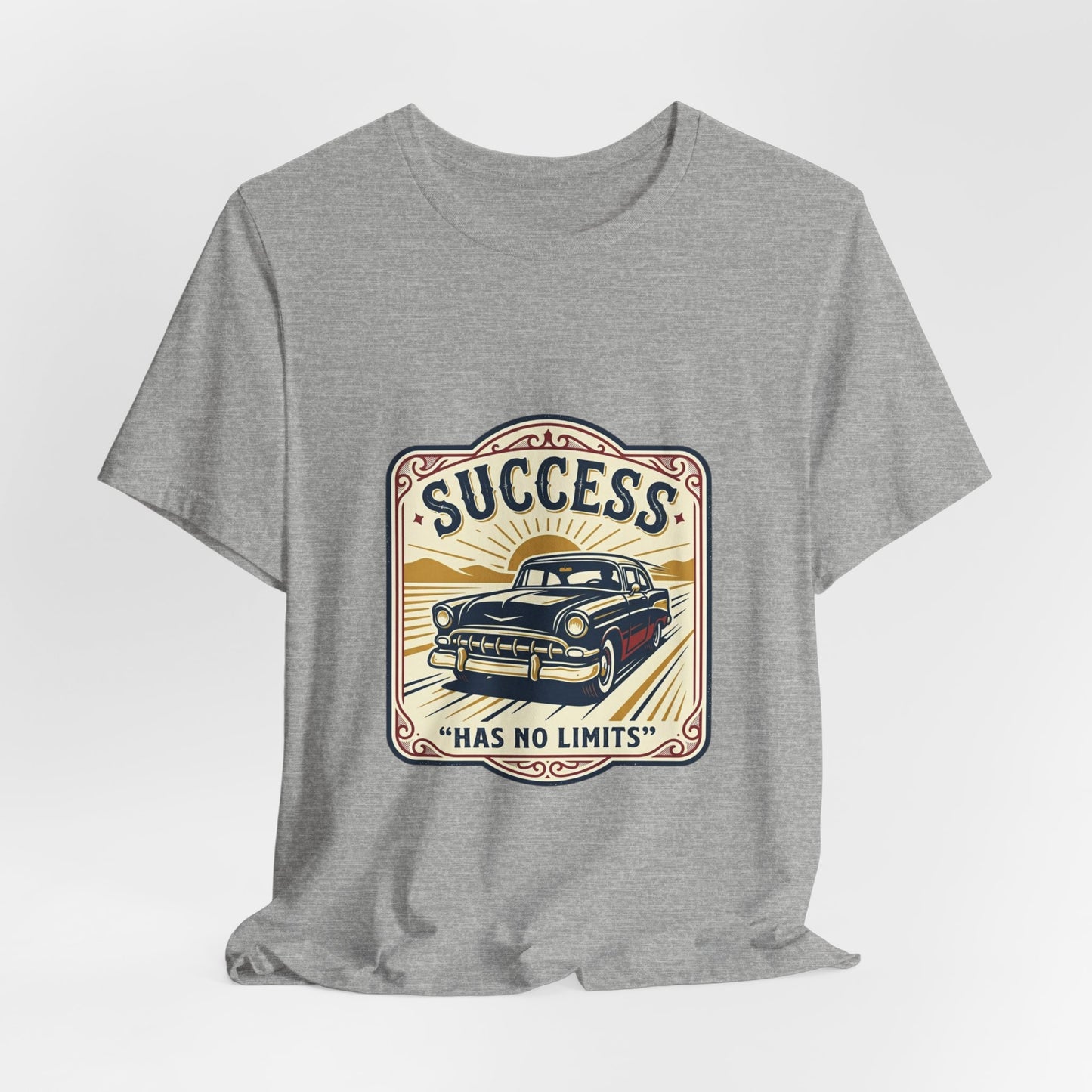 Vintage Car 'Success Has No Limits' Tee | Rustic Western, Prairie Graphic