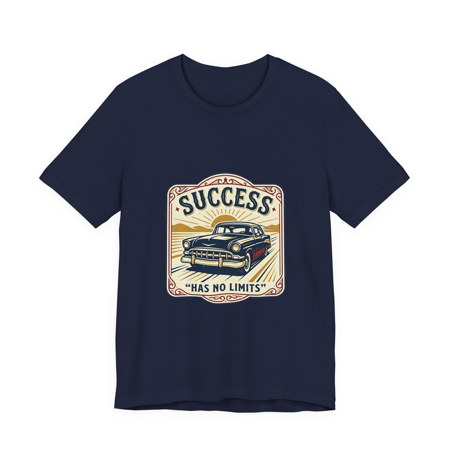 Vintage Car 'Success Has No Limits' Tee | Rustic Western, Prairie Graphic