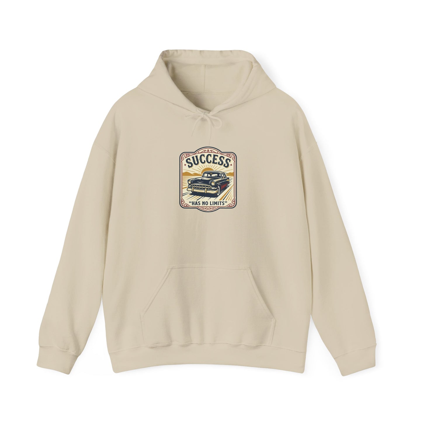 Vintage Roadtrip Success Hoodie | western, rustic prairie
