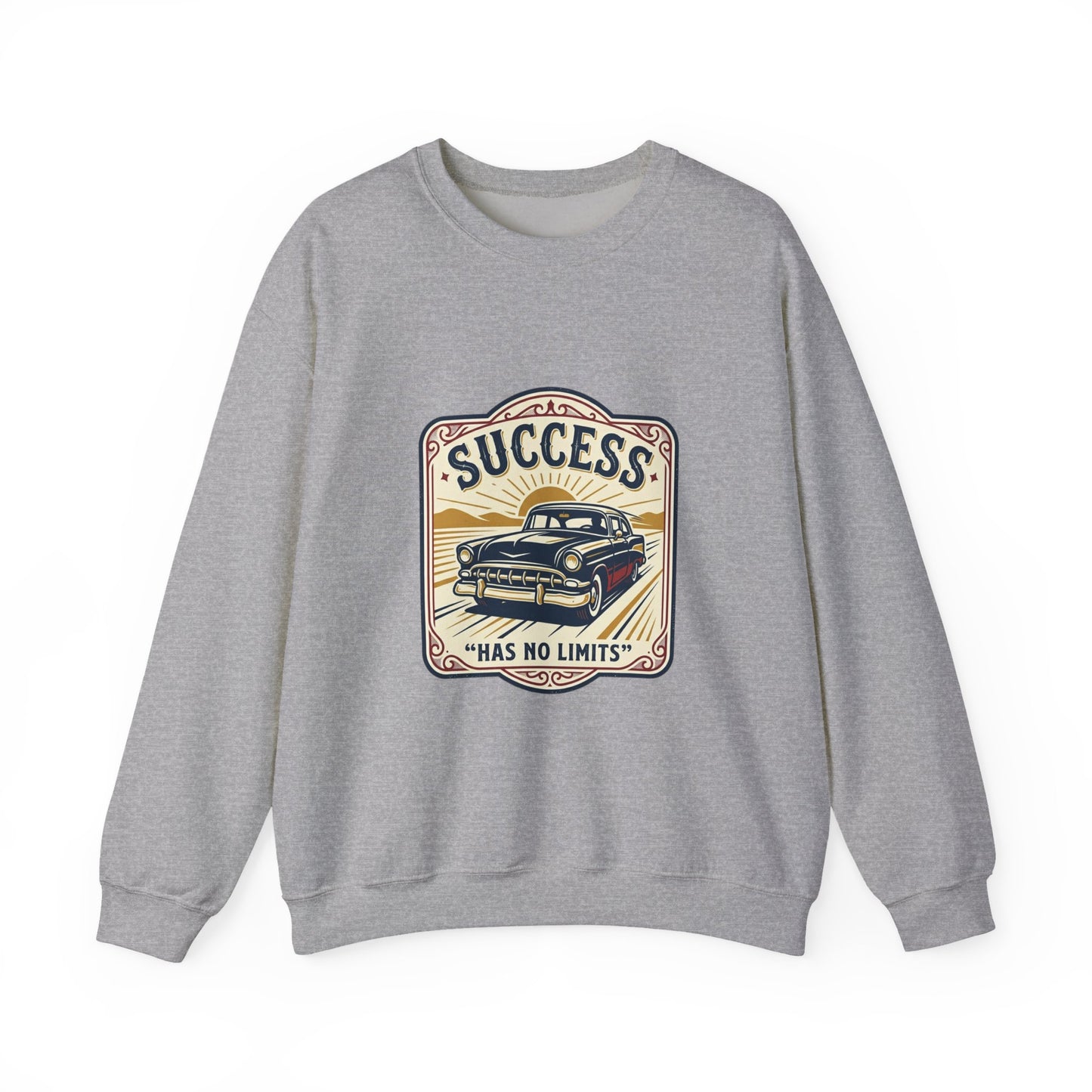 Vintage Ranch Car Crewneck Sweatshirt | western prairie rustic
