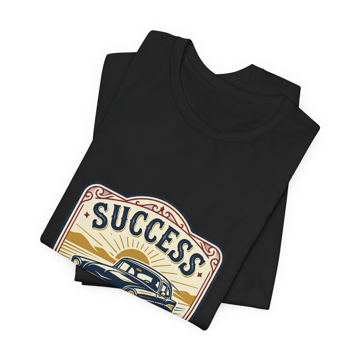 Vintage Car 'Success Has No Limits' Tee | Rustic Western, Prairie Graphic