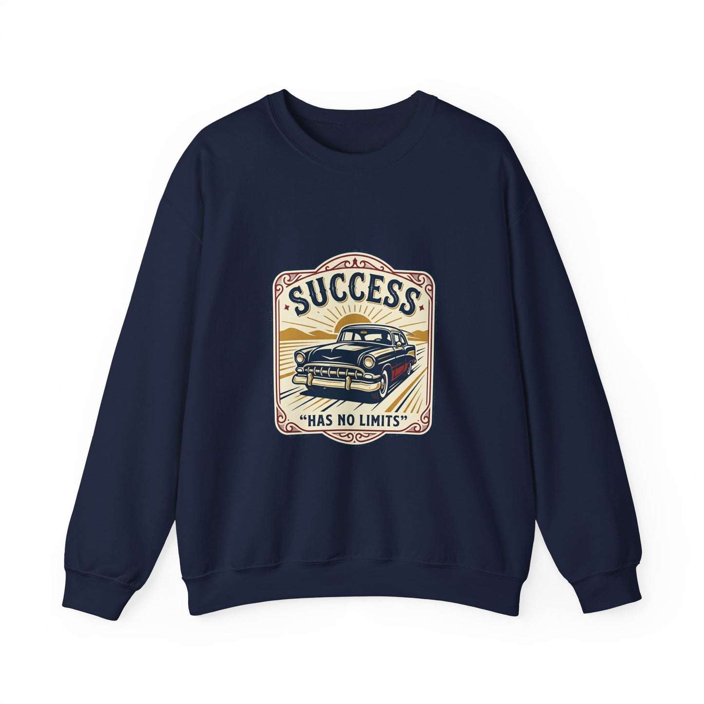 Vintage Ranch Car Crewneck Sweatshirt | western prairie rustic