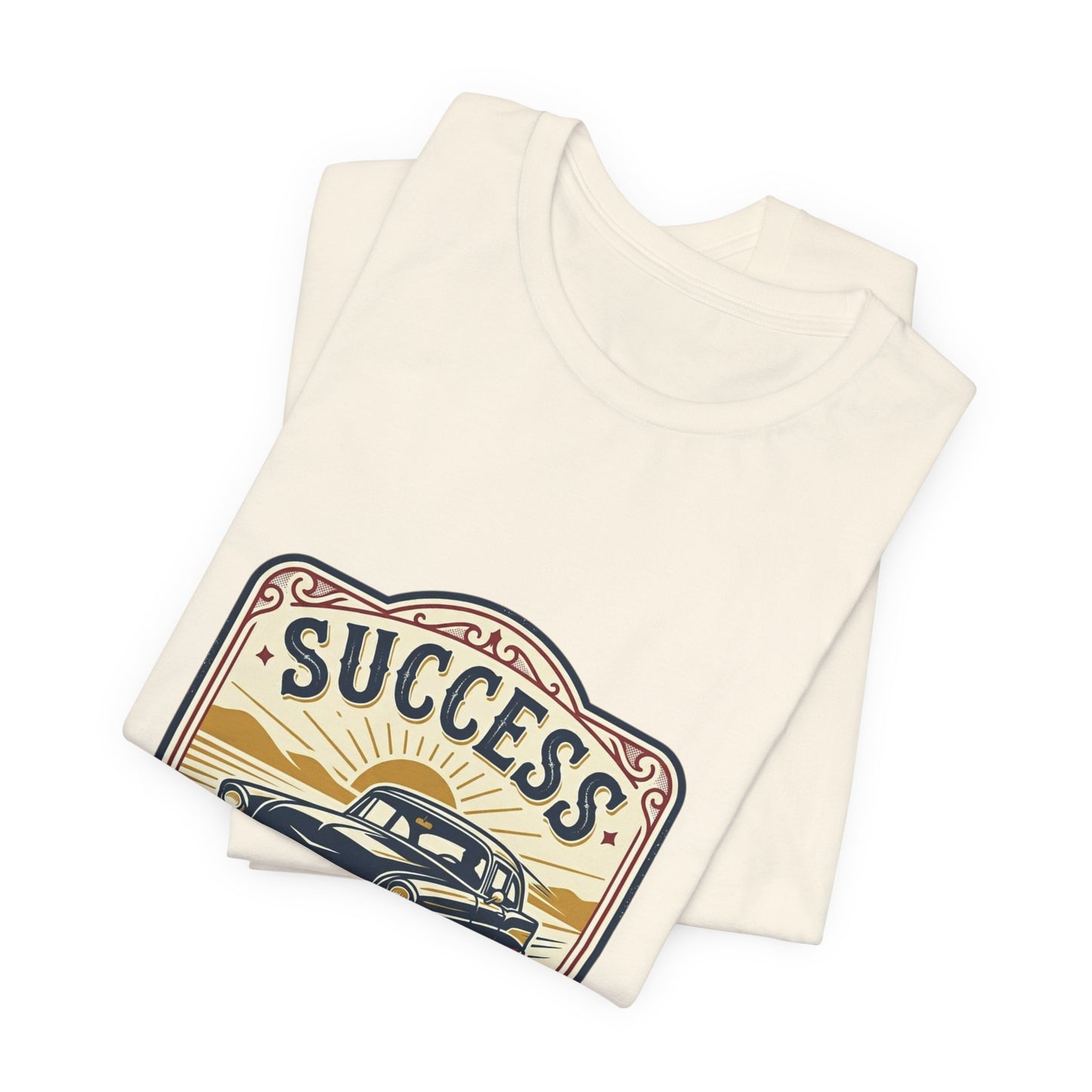 Vintage Car 'Success Has No Limits' Tee | Rustic Western, Prairie Graphic