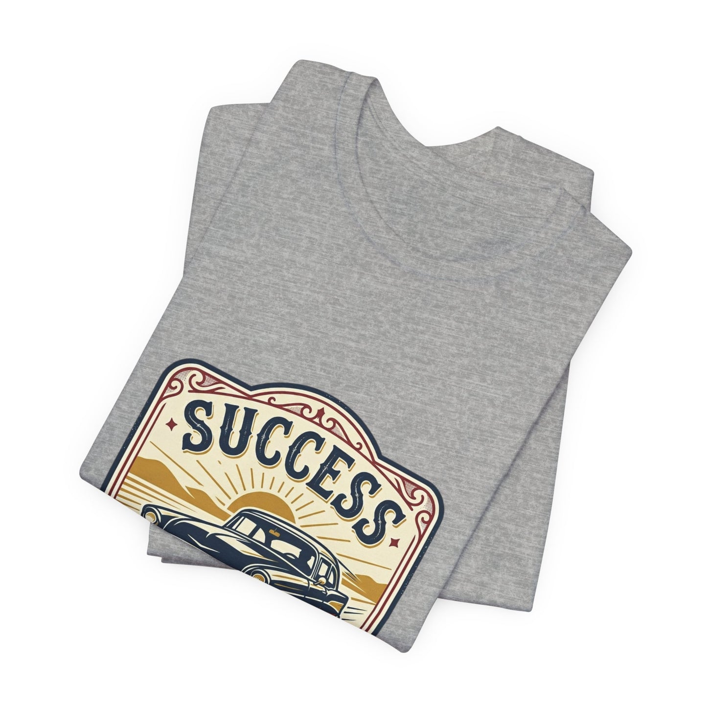 Vintage Car 'Success Has No Limits' Tee | Rustic Western, Prairie Graphic