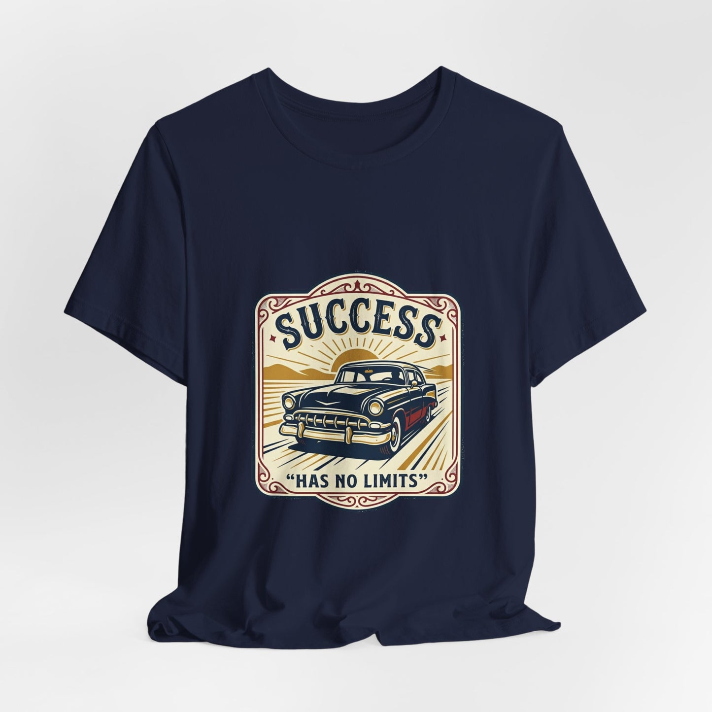 Vintage Car 'Success Has No Limits' Tee | Rustic Western, Prairie Graphic