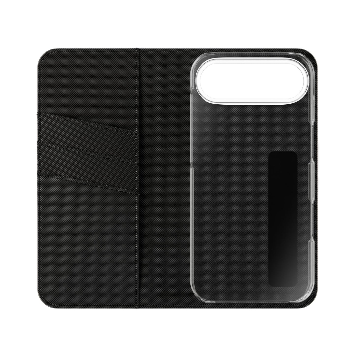 BE BOLD Green Abstract Flip Phone Case — Wallet Folio with Card Slots