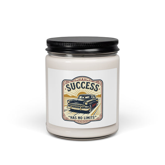 Vintage Roadtrip Success Candle | Rustic Western, Prairie Ranch Scented Soy Candle