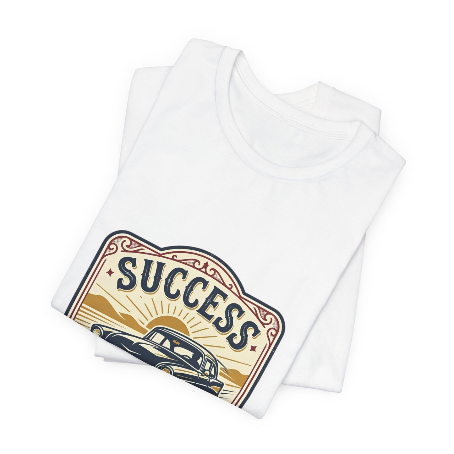 Vintage Car 'Success Has No Limits' Tee | Rustic Western, Prairie Graphic