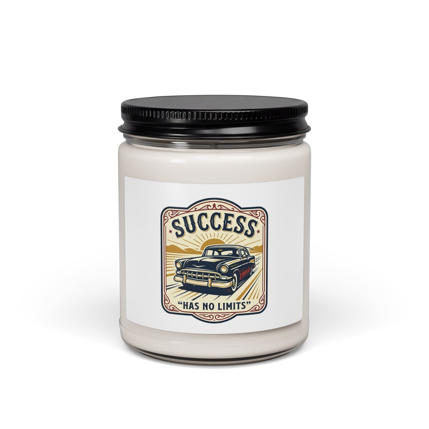 Vintage Roadtrip Success Candle | Rustic Western, Prairie Ranch Scented Soy Candle